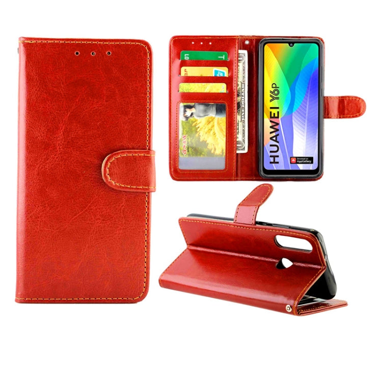 Crazy Horse Texture Leather Horizontal Flip Protective Case with Holder & Card Slots & Wallet & Photo Frame