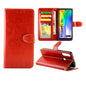 Crazy Horse Texture Leather Horizontal Flip Protective Case with Holder & Card Slots & Wallet & Photo Frame