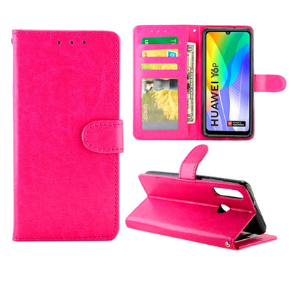 Crazy Horse Texture Leather Horizontal Flip Protective Case with Holder & Card Slots & Wallet & Photo Frame