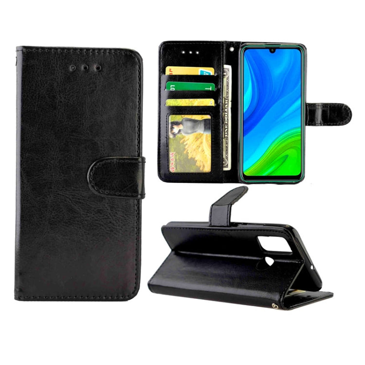 Crazy Horse Texture Leather Horizontal Flip Protective Case with Holder & Card Slots & Wallet & Photo Frame