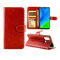 Crazy Horse Texture Leather Horizontal Flip Protective Case with Holder & Card Slots & Wallet & Photo Frame