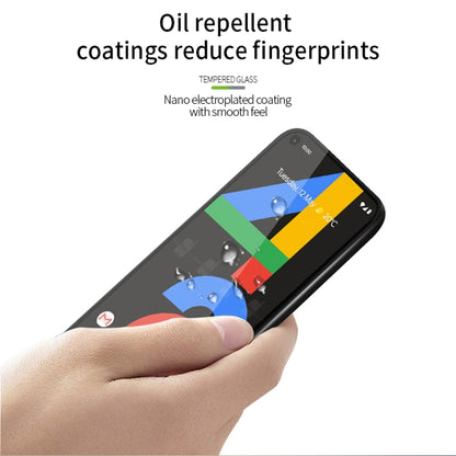 PINWUYO 9H 3D Curved Full Screen Explosion-proof Tempered Glass Film, For Google Pixel 4a