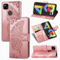 For Google Pixel 4A Butterfly Love Flower Embossed Horizontal Flip Leather Case with Bracket / Card Slot / Wallet / Lanyard