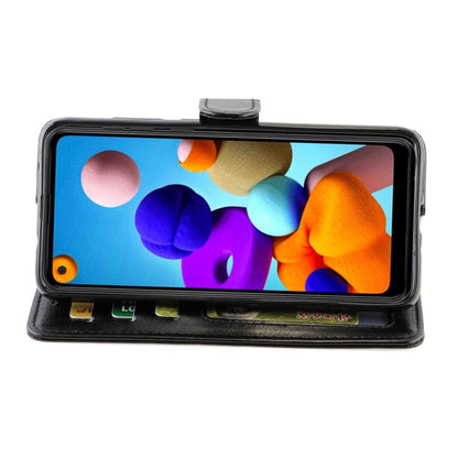 Crazy Horse Texture Leather Horizontal Flip Protective Case with Holder & Card Slots & Wallet & Photo Frame, For Samsung Galaxy M51, For Samsung Galaxy M01, For Nokia 1.3