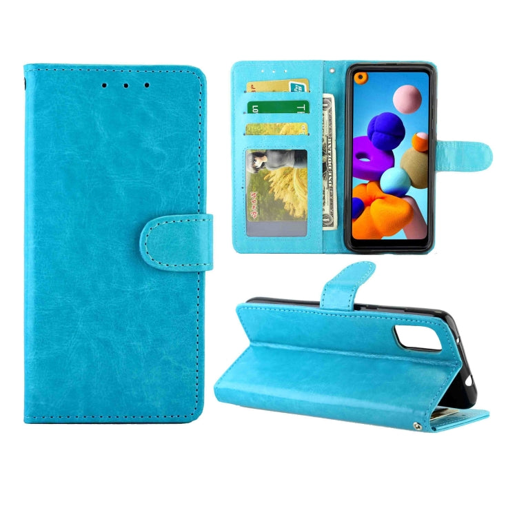 Crazy Horse Texture Leather Horizontal Flip Protective Case with Holder & Card Slots & Wallet & Photo Frame, For Samsung Galaxy M51, For Samsung Galaxy M01, For Nokia 1.3