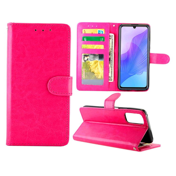 Crazy Horse Texture Leather Horizontal Flip Protective Case with Holder & Card Slots & Wallet & Photo Frame