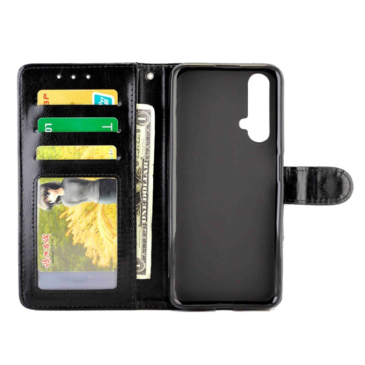 Crazy Horse Texture Leather Horizontal Flip Protective Case with Holder & Card Slots & Wallet & Photo Frame