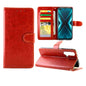 Crazy Horse Texture Leather Horizontal Flip Protective Case with Holder & Card Slots & Wallet & Photo Frame