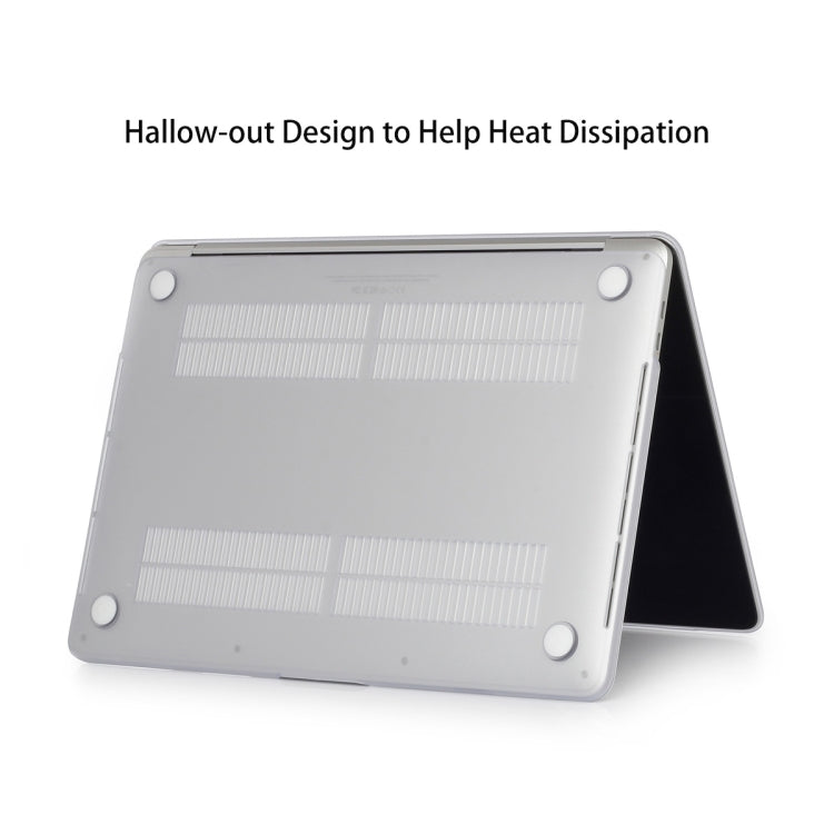 ENKAY Hat-Prince 3 in 1 For MacBook Pro 13 inch A2289 / A2251 (2020) Crystal Hard Shell Protective Case + US Version Ultra-thin TPU Keyboard Protector Cover + Anti-dust Plugs Set, For MacBook Pro 13 inch A2289 / A2251 (2020)