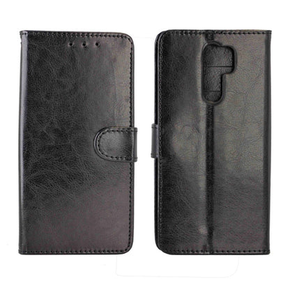 Crazy Horse Texture Leather Horizontal Flip Protective Case with Holder & Card Slots & Wallet & Photo Frame
