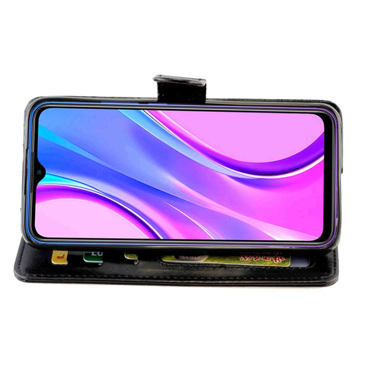 Crazy Horse Texture Leather Horizontal Flip Protective Case with Holder & Card Slots & Wallet & Photo Frame