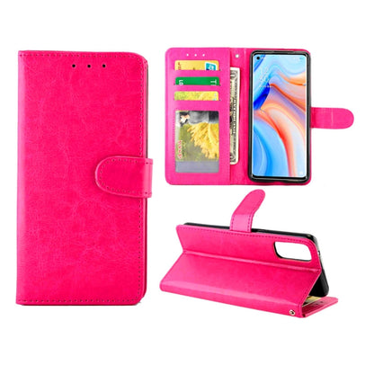 Crazy Horse Texture Leather Horizontal Flip Protective Case with Holder & Card Slots & Wallet & Photo Frame