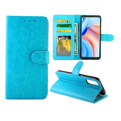 Crazy Horse Texture Leather Horizontal Flip Protective Case with Holder & Card Slots & Wallet & Photo Frame