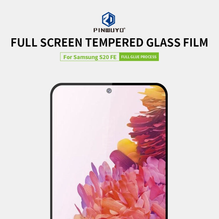 PINWUYO 9H 2.5D Full Screen Tempered Glass Film