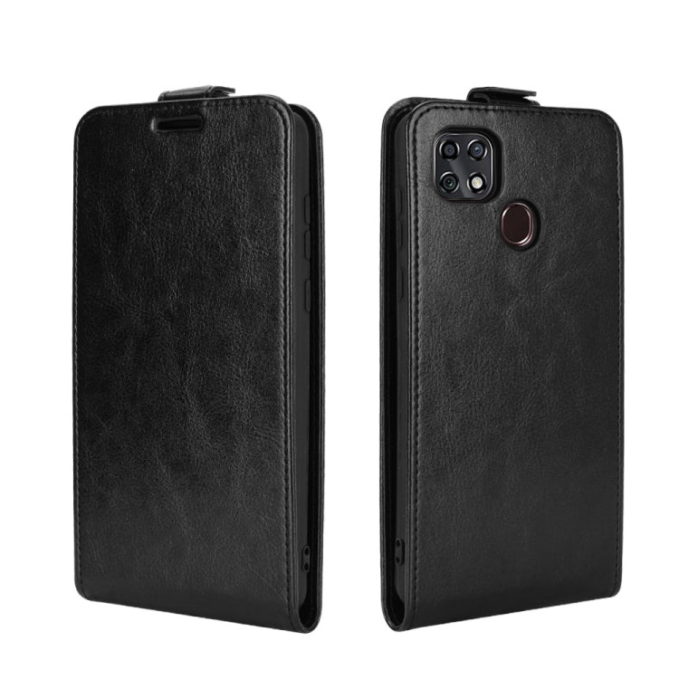 For ZTE Blade 10 Smart/ Blade 20 R64 Texture Single Vertical Flip Leather Protective Case with Card Slots & Photo Frame