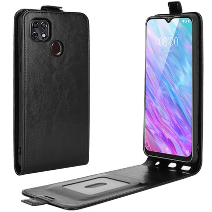 For ZTE Blade 10 Smart/ Blade 20 R64 Texture Single Vertical Flip Leather Protective Case with Card Slots & Photo Frame, For ZTE Blade 10 Smart/ Blade 20