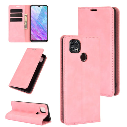 For ZTE Blade 10 Smart / Blade 20 Retro-skin Business Magnetic Suction Leather Case with Holder & Card Slots & Wallet, For ZTE Blade 10 Smart / Blade 20