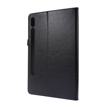 2-Folding Business Horizontal Flip PU Leather Case with Card Slots & Holder