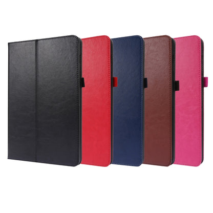 2-Folding Business Horizontal Flip PU Leather Case with Card Slots & Holder