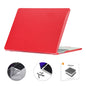 For MacBook Air 13.6 2022/2024 A2681 M2 / A3113 M3 US Version ENKAY 3 in 1 Crystal Laptop Case with TPU Keyboard Film / Anti-dust Plugs