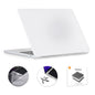 For MacBook Air 13.6 2022/2024 A2681 M2 / A3113 M3 US Version ENKAY 3 in 1 Matte Laptop Case with TPU Keyboard Film / Anti-dust Plugs, 3 in 1 US Version