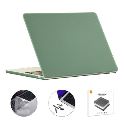 For MacBook Air 13.6 2022/2024 A2681 M2 / A3113 M3 US Version ENKAY 3 in 1 Matte Laptop Case with TPU Keyboard Film / Anti-dust Plugs, 3 in 1 US Version