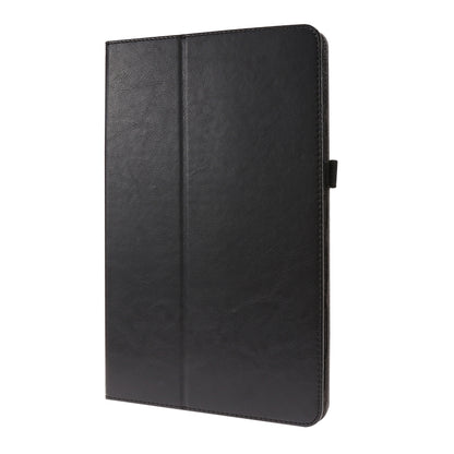 2-Folding Business Horizontal Flip PU Leather Case with Card Slots & Holder