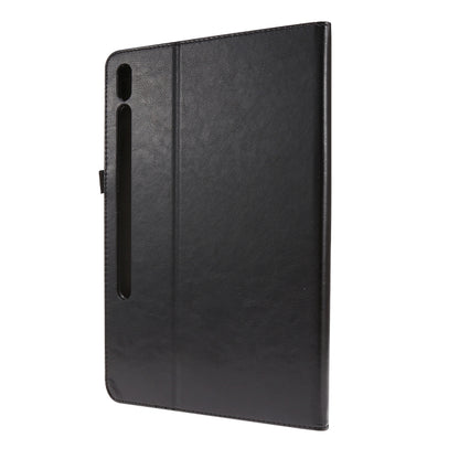 2-Folding Business Horizontal Flip PU Leather Case with Card Slots & Holder