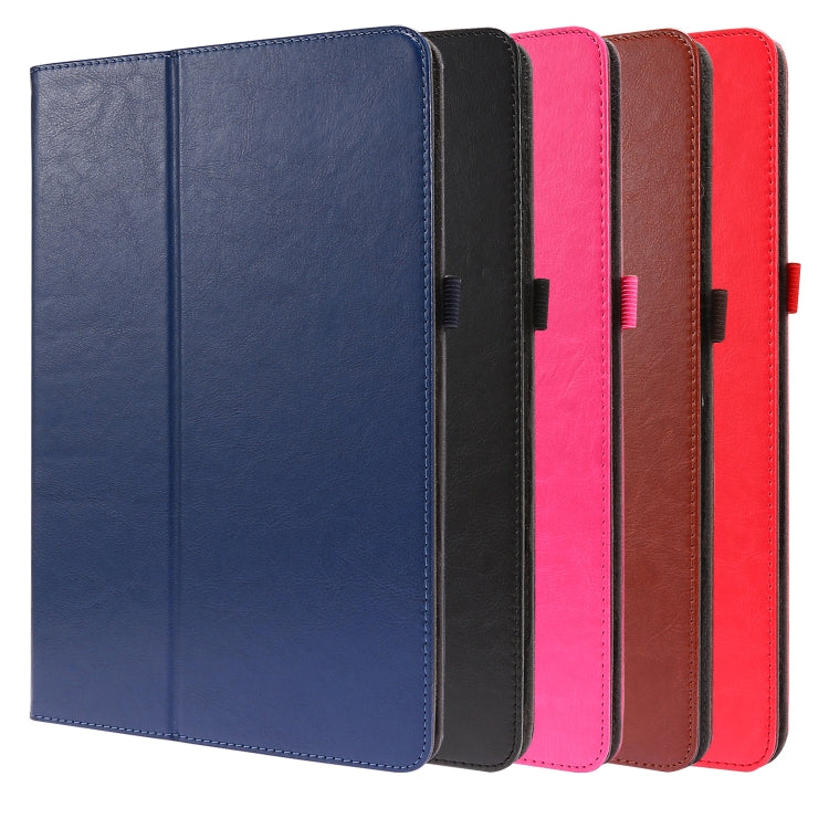 2-Folding Business Horizontal Flip PU Leather Case with Card Slots & Holder