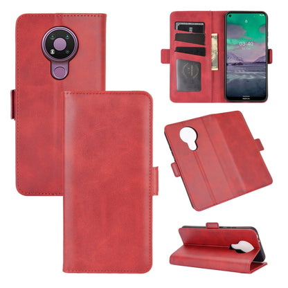 For Nokia 3.4 Dual-side Magnetic Buckle Horizontal Flip Leather Case with Holder & Card Slots & Wallet, For Nokia 3.4