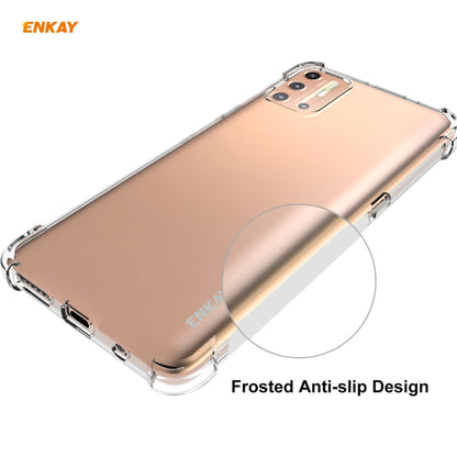 Hat-Prince ENKAY Clear TPU Shockproof Case Soft Anti-slip Cover, For Motorola Moto G9 Plus, For Motorola Moto G9 / G9 Play, For Xiaomi Redmi 9A, For Xiaomi Redmi 9C, For Samsung Galaxy A01 Core / M01 Core, For Samsung Galaxy A42 5G, For Sony Xperia 5 I...