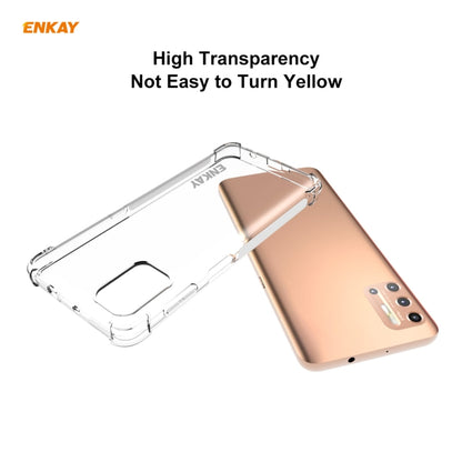 Hat-Prince ENKAY Clear TPU Shockproof Case Soft Anti-slip Cover, For Motorola Moto G9 Plus, For Motorola Moto G9 / G9 Play, For Xiaomi Redmi 9A, For Xiaomi Redmi 9C, For Samsung Galaxy A01 Core / M01 Core, For Sony Xperia 5 II, For Samsung Galaxy A42 5...