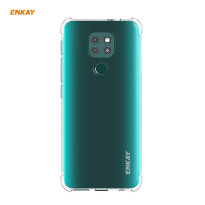 Hat-Prince ENKAY Clear TPU Shockproof Case Soft Anti-slip Cover, For Motorola Moto G9 Plus, For Motorola Moto G9 / G9 Play, For Xiaomi Redmi 9A, For Xiaomi Redmi 9C, For Samsung Galaxy A01 Core / M01 Core, For Sony Xperia 5 II, For Samsung Galaxy A42 5...