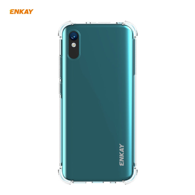 Hat-Prince ENKAY Clear TPU Shockproof Case Soft Anti-slip Cover, For Motorola Moto G9 Plus, For Motorola Moto G9 / G9 Play, For Xiaomi Redmi 9A, For Xiaomi Redmi 9C, For Samsung Galaxy A01 Core / M01 Core, For Samsung Galaxy A42 5G, For Sony Xperia 5 I...