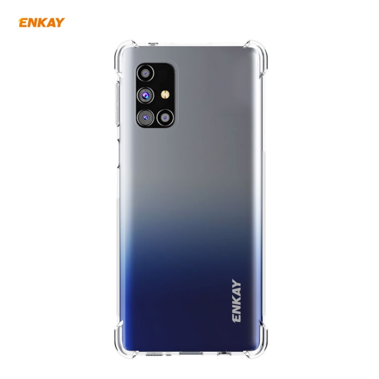 Hat-Prince ENKAY Clear TPU Shockproof Case Soft Anti-slip Cover, For Motorola Moto G9 Plus, For Motorola Moto G9 / G9 Play, For Xiaomi Redmi 9A, For Xiaomi Redmi 9C, For Samsung Galaxy A01 Core / M01 Core, For Sony Xperia 5 II, For Samsung Galaxy A42 5...