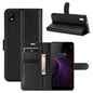 For ZTE Blade L210 Litchi Texture Horizontal Flip Protective Case with Holder & Card Slots & Wallet, For ZTE Blade L210