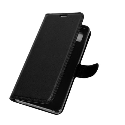 For ZTE Blade L210 Litchi Texture Horizontal Flip Protective Case with Holder & Card Slots & Wallet