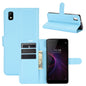 For ZTE Blade L210 Litchi Texture Horizontal Flip Protective Case with Holder & Card Slots & Wallet, For ZTE Blade L210