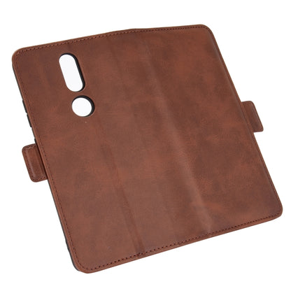 For Nokia 2.4 Dual-side Magnetic Buckle Horizontal Flip Leather Case with Holder & Card Slots & Wallet, For Nokia 2.4