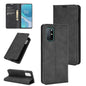 For OnePlus 8T Retro-skin Business Magnetic Suction Leather Case with Holder & Card Slots & Wallet, For OnePlus 8T