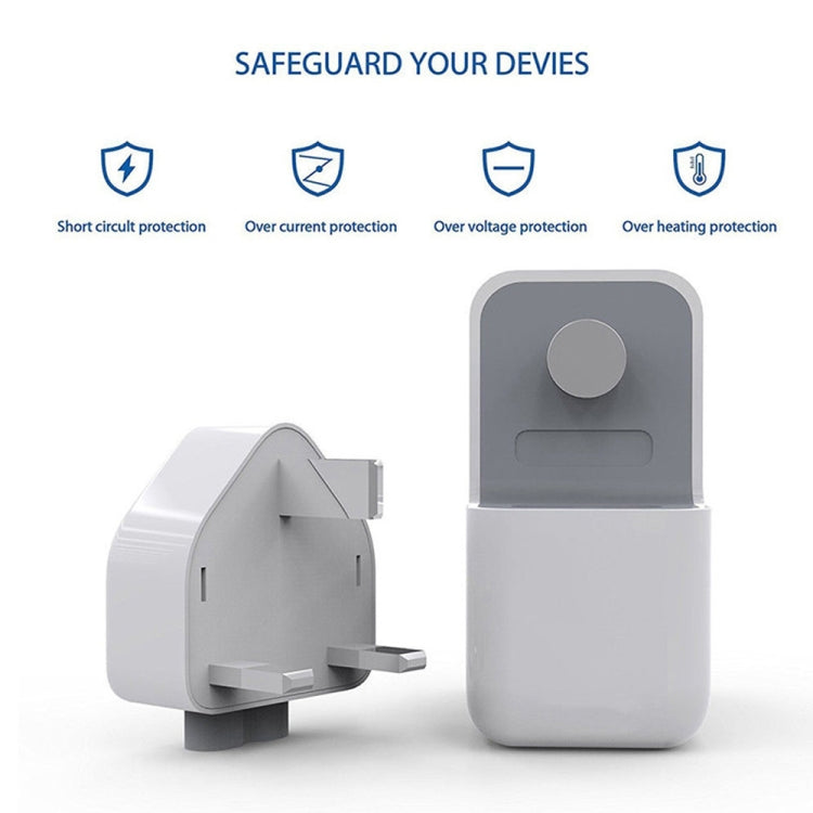 PD3.0 30W USB-C / Type-C Interface Universal Travel Charger with Detachable Foot, UK Plug