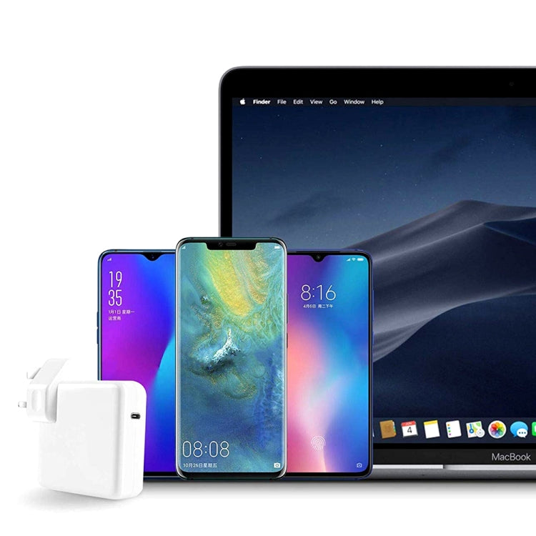 PD3.0 30W USB-C / Type-C Interface Universal Travel Charger with Detachable Foot, UK Plug