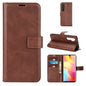 Retro Calf Pattern Buckle Horizontal Flip Leather Case with Holder & Card Slots & Wallet