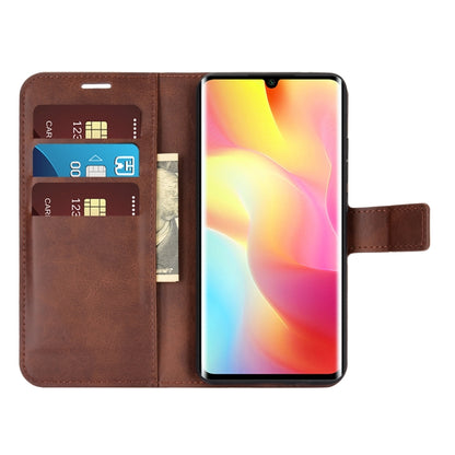 Retro Calf Pattern Buckle Horizontal Flip Leather Case with Holder & Card Slots & Wallet, For Xiaomi Mi Note 10 Lite