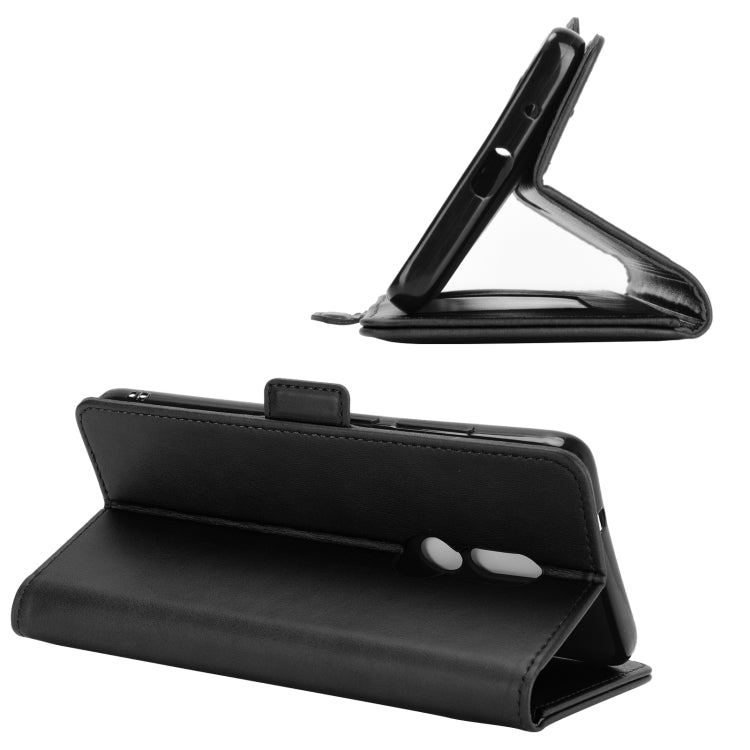 For Nokia C3 Dual-side Magnetic Buckle Horizontal Flip Leather Case with Holder & Card Slots & Wallet