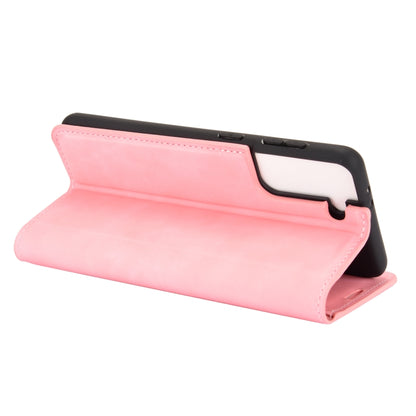For Samsung Galaxy S21 Retro-skin Business Magnetic Suction Leather Case with Holder & Card Slots & Wallet, For Samsung Galaxy S21 5G