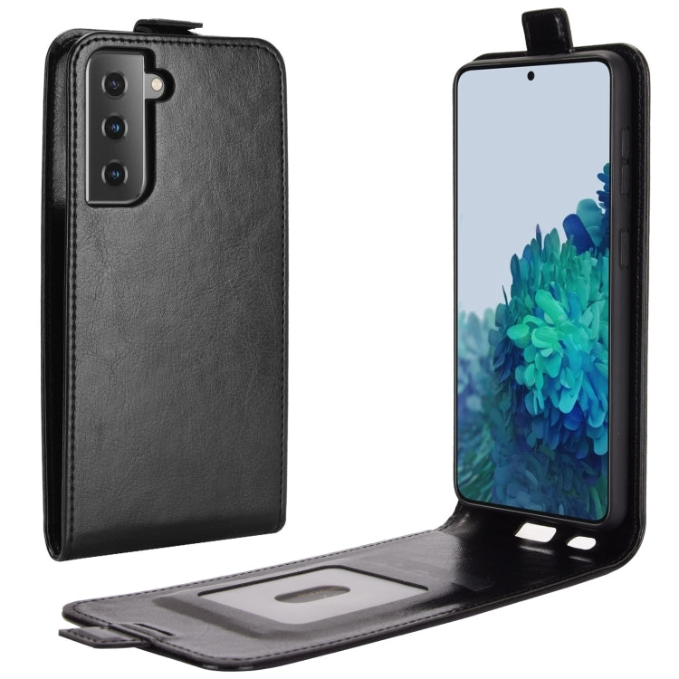 For Samsung Galaxy S30 R64 Texture Single Vertical Flip Leather Protective Case with Card Slots & Photo Frame, For Galaxy S21 5G