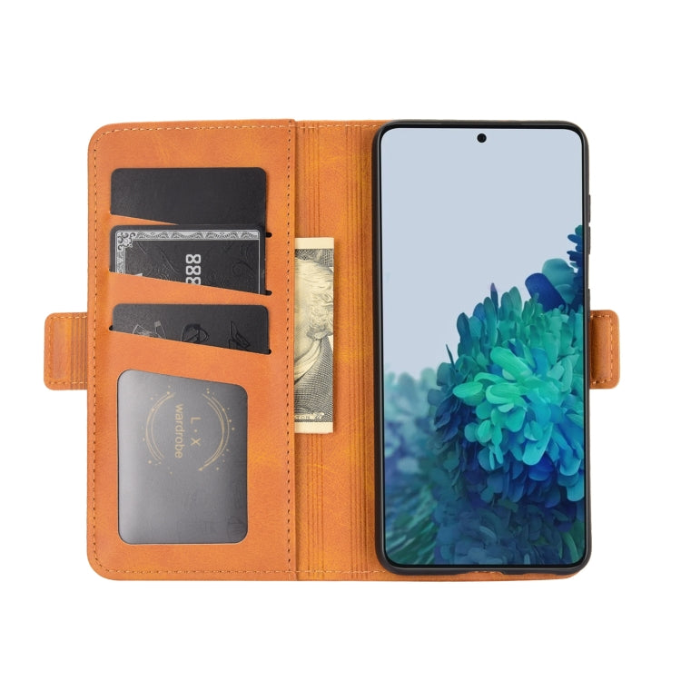 For Samsung Galaxy S30 Dual-side Magnetic Buckle Horizontal Flip Leather Case with Holder & Card Slots & Wallet, For Samsung Galaxy S21 5G