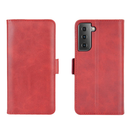 For Samsung Galaxy S30 Dual-side Magnetic Buckle Horizontal Flip Leather Case with Holder & Card Slots & Wallet, For Samsung Galaxy S21 5G