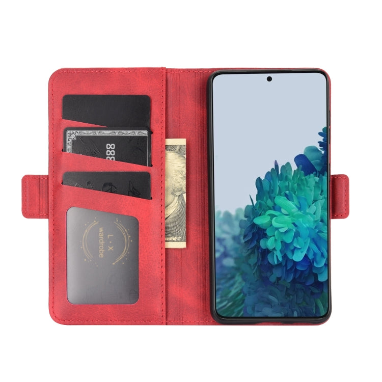 For Samsung Galaxy S30 Dual-side Magnetic Buckle Horizontal Flip Leather Case with Holder & Card Slots & Wallet, For Samsung Galaxy S21 5G